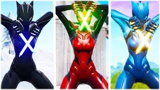 FORTNITE FEMALE SKINS ARE MAKING YOUR STICK GLOW 😍❤️ GLOWSTICKS DANCE EMOTE SHOWCASED [upl. by Azral]