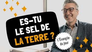 ESTU LE SEL DE LA TERRE   LÉvangile du Jour avec Eric Célérier [upl. by Aksel925]