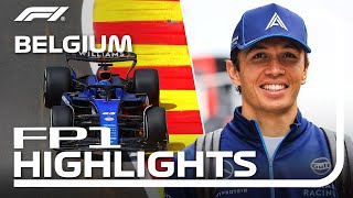 FP1 Highlights  2024 Belgian Grand Prix [upl. by Adnorhs820]