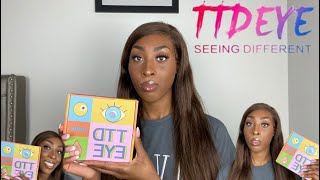 TTDEYE COLORED CONTACT LENS REVIEW [upl. by Kiernan128]