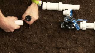 How To Repair PVC Sprinkler Pipe Glueless Adapter amp Slide Fitting PVCLock® [upl. by Samuela]