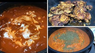 Butter Chicken Recipe Tasty and yummy Indian Food with Coconut Milk [upl. by Rheims]