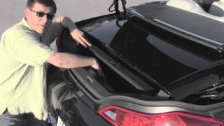 Infinti G37 Convertible Trunk Review [upl. by Jone]