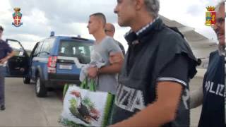 Shota Estradato da Albania  Rapimento Andrea Calevo  Video Polizia e Carabinieri [upl. by Anoet]