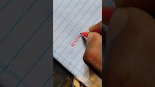 Speed Lettering Tutorial Quick and Easy Steps lettering art handwriting shorts [upl. by Eatnod]