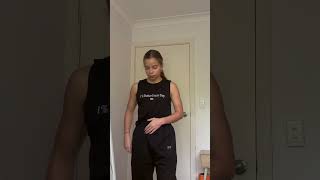 Try On Haul LSKD top and the EliteNtitled trackpants Dc  JESSICAMA15 fashion youtubeshorts [upl. by Ailegra582]