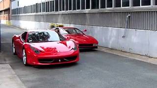 Ferrari Testarossa and 458 Italia [upl. by Lemuelah957]