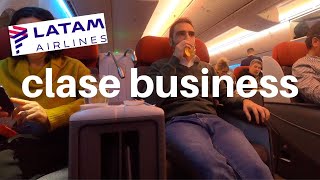 Probando la clase Business con Latam Airlines  REVIEW [upl. by Jareb]