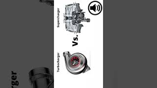 Turbocharger VS Supercharger Sound Battle [upl. by Dnalkrik25]