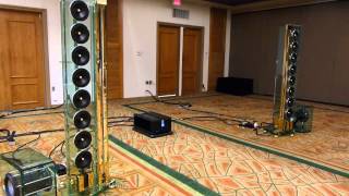 THE Show 2014 Newport Beach CA  Perfect8 The Force Loudspeaker System [upl. by Fortuna]