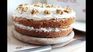 Carrot Cake  Cream Cheese Frosting  Birthday Cake [upl. by Swanson289]