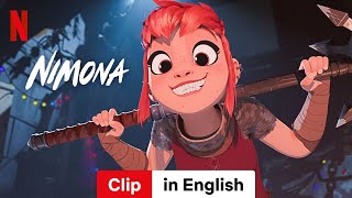 Nimona Clip  Trailer in English  Netflix [upl. by Haggar375]