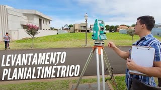 Estação Livre Topcon ES 105 [upl. by Kaila]