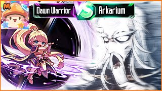 Maplestory M  Arkarium Solo dawnwarrior [upl. by Edmanda]