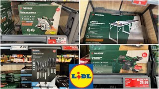 LIDL BRICOLAGE PARKSIDE  GRAND STOCK DISPONIBLE  BONS PLANS [upl. by Zednanref207]