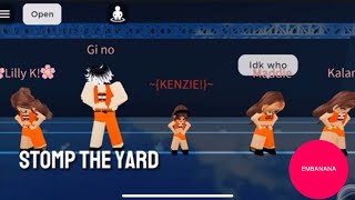 Dance moms Group Dance  Stomp the yard roblox dance 2024 viral aldc mom style [upl. by Maighdlin789]