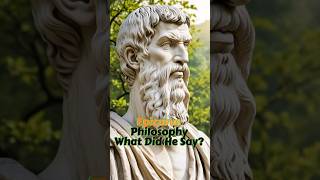 Epicurus Philosophy What Did He Say [upl. by Damick776]