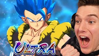 NEW Ultra Gogeta Blue Reveal Reaction on Dragon Ball Legends [upl. by Alyled]