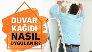 Duvar Kağıdı Duvara Nasıl Yapıştırılır  Koçtaş ile Kendin Yap [upl. by Wiskind]