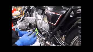 BMW Service  R100 Spline Lube Part 2 of 4 [upl. by Harmony]