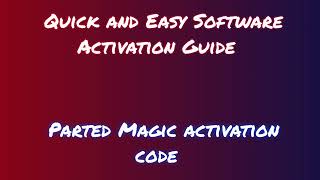 Parted Magic Installation Simple StepbyStep Instructions [upl. by Vipul651]