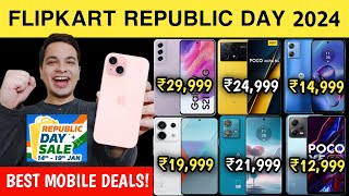 Flipkart Republic Day Sale 2024  10 Best Smartphone Deals  Republic Day Sale Best Deals 🔥 [upl. by Einnahpets251]