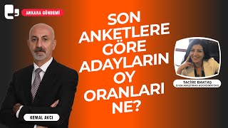 Son anketlere göre adayların oy oranları ne I Ankara Gündemi [upl. by Nytram]