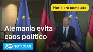 🔴 DW Noticias del 12 de noviembre Elecciones anticipadas en Alemania el 23 de febrero [upl. by Ainalem]