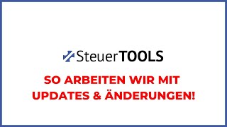 Steuerliche Updates und Neuerungen in SteuerTOOLS [upl. by Ajssatsan]