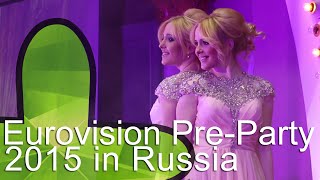 Eurovision PreParty 2015 in Russia Tolmachevy Sisters  Shine Russia 2014 LIVE [upl. by Sobel327]