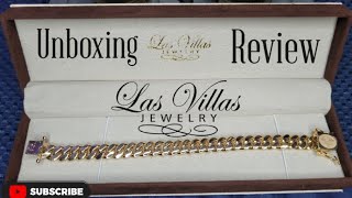 Unboxing 10mm 10k Miami Cuban Link Bracelet from LasVillasJewelry [upl. by Manella]