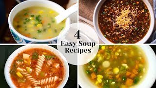 Soups For Winter  Easy Recipes For The Cold Season  Tarannum Fakih [upl. by Irallih]