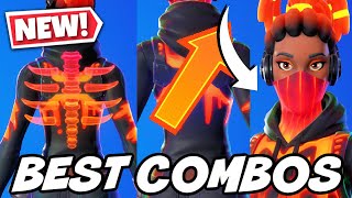 BEST COMBOS FOR NEW TECTONIC KOMPLEX SKIN FREE VOLCANIC ASSASSIN QUEST PACK  Fortnite [upl. by Assirrem]