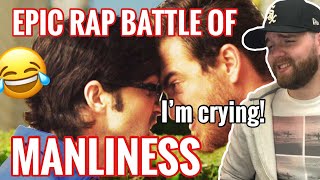 Industry Ghostwriter Reacts to EPIC RAP BATTLE of MANLINESS FUNNIEST VIDEO IVE WATCHED [upl. by Lav]