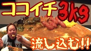 【大食い】CoCo壱番屋のカレー3kgに挑戦してみた！！ [upl. by Dalpe]