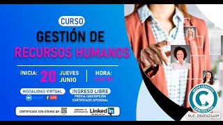 📢CURSO GESTIÓN DE RECURSOS HUMANOS 👨‍💼👩‍💼 [upl. by Chong563]