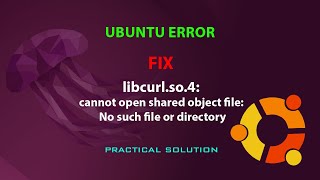 UBUNTU FIX libcurl3 has no installation candidate [upl. by Notsirhc434]