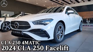 2023 메르세데스 벤츠 CLA 250 페이스리프트 내외관 살펴보기  2023 MercedesBenz CLA facelift Walkaround POV view [upl. by Elletnuahc552]