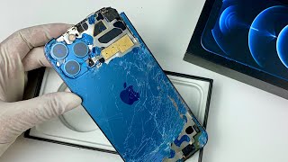 iPhone 12 Pro Max RestorationASMR Repair [upl. by Rego]