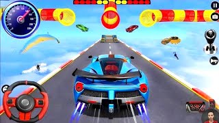 Mega Ramp Car Stunt  Car Racing 🏎️  Car Stunt Game  Car Racing game [upl. by Elletnwahs]