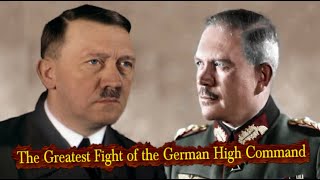 This was the Dramatic Discussion between Guderian and Hitler that led to the General being Dismissed [upl. by Genie]