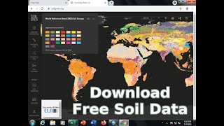 Download Free Soil Data  Soil map for any study area  soil parameters gis data [upl. by Lowrance]