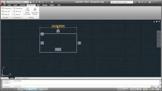 Parametric Constraints  AutoCAD LT 2011 [upl. by Bronder]