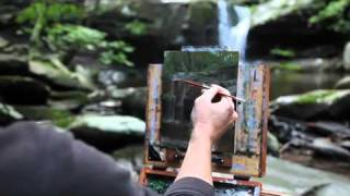 Jacob Collins Painting Landscape APVM Cache [upl. by Ainigriv708]