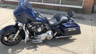 2012 HARLEY STREET GLIDE FOR SALE IN MICHIGAN U7384 [upl. by Dauf]