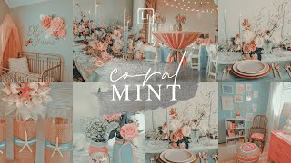 CORAL AND MINT PRESET Lightroom Mobile Tutorial Free DNG [upl. by Naro]