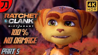 Ratchet amp Clank Rift Apart 100 Walkthrough  Part 5  Renegade Legend No Damage  Savali [upl. by Assirahc]