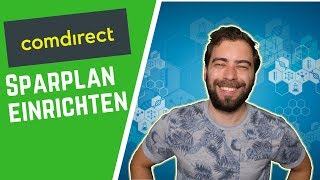 Comdirect Sparplan einrichten schon ab 25€  Tutorial Video [upl. by Eittak]