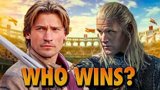 Jaime Lannister vs Daemon Targaryen  Who Is the Better Warrior [upl. by Eardnaed]