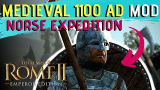 VIKINGS IN ROME 2  Total War Rome 2 Medieval 1100 ad mod  NORSE EXPEDITION [upl. by Wat]